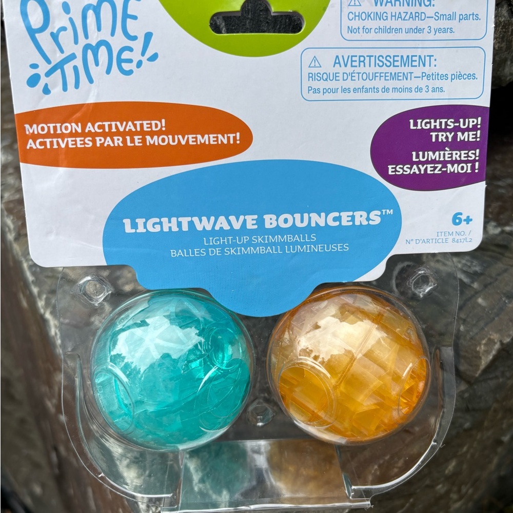 Lightwave Bouncers - Blue and Orange